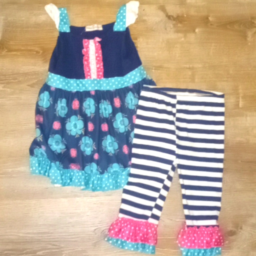 Adorable sweetness 2 piece set new condition girls 12